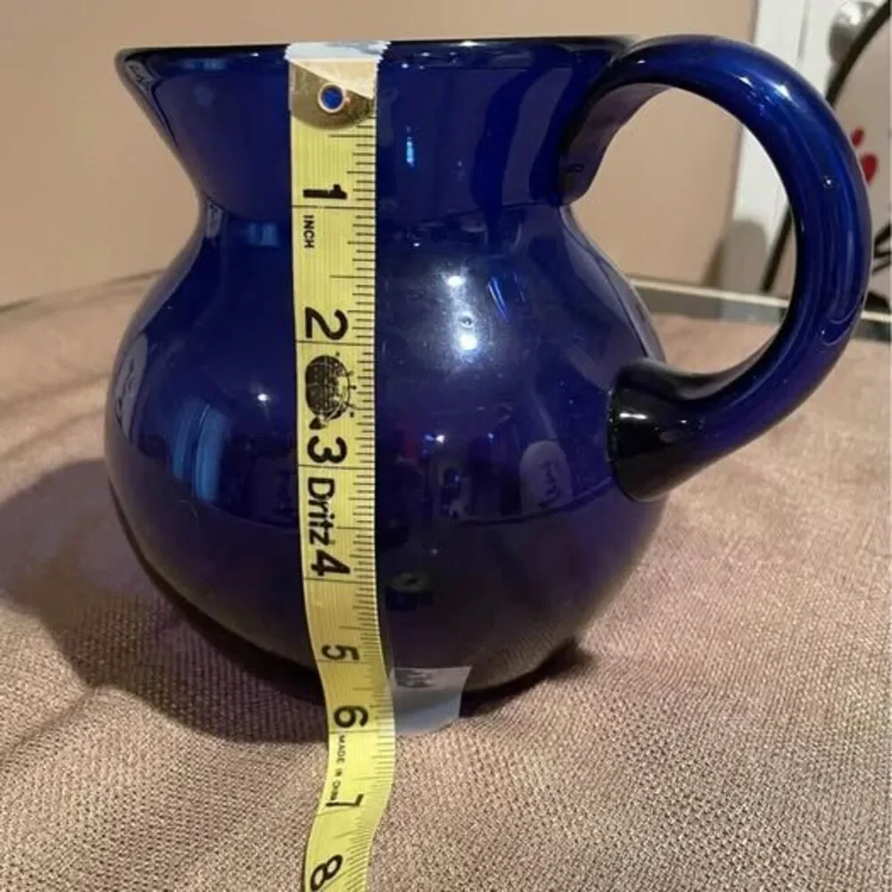 Small Blue Pitcher - Picture 5 of 5